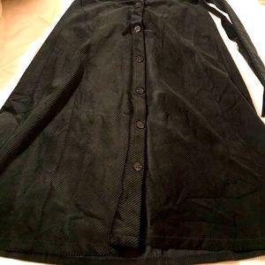 New! Zara women corduroy long skirt